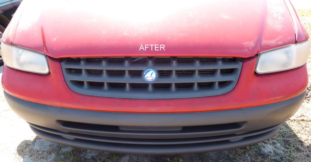 Review Solution Finish “Brings Black Back” (Trim Restoration Product)